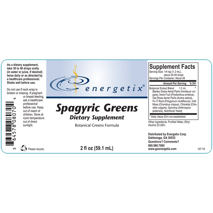 Spagyric Greens | Energetix - Image 2