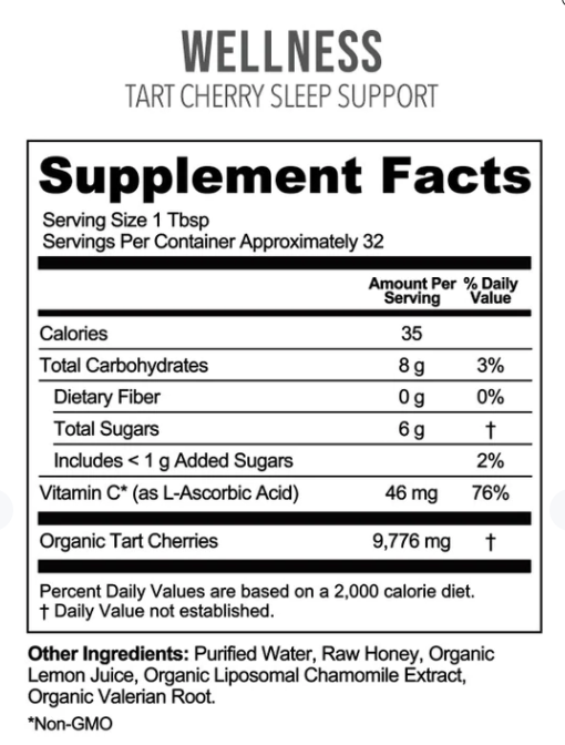 Tart Cherry Sleep Support | Rowe Casa - Image 3