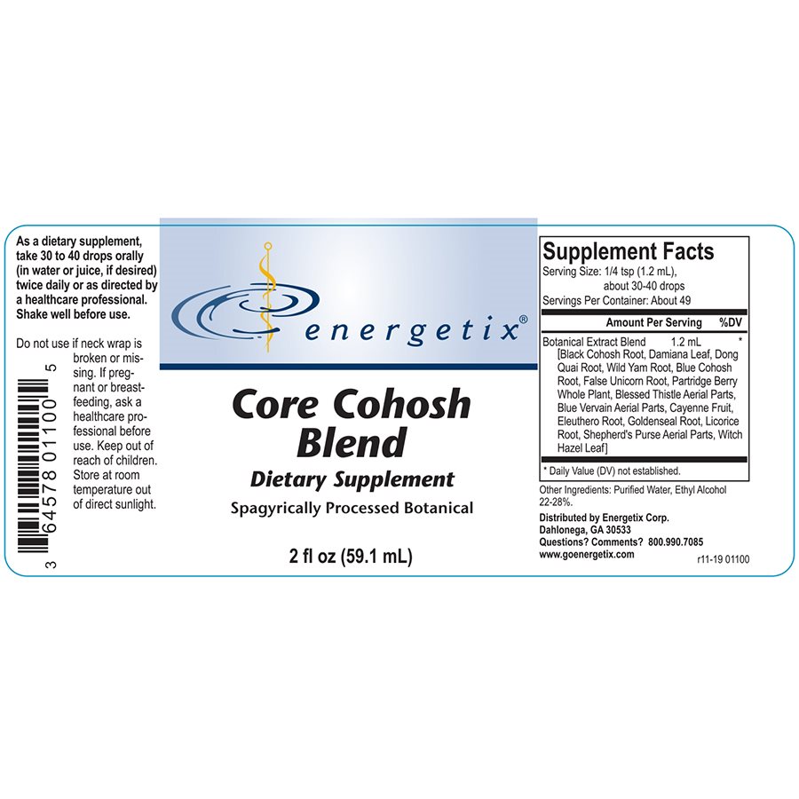 Core Cohosh Blend | Energetix - Image 2