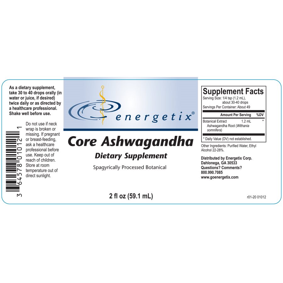 Core Ashwagandha | Energetix - Image 2