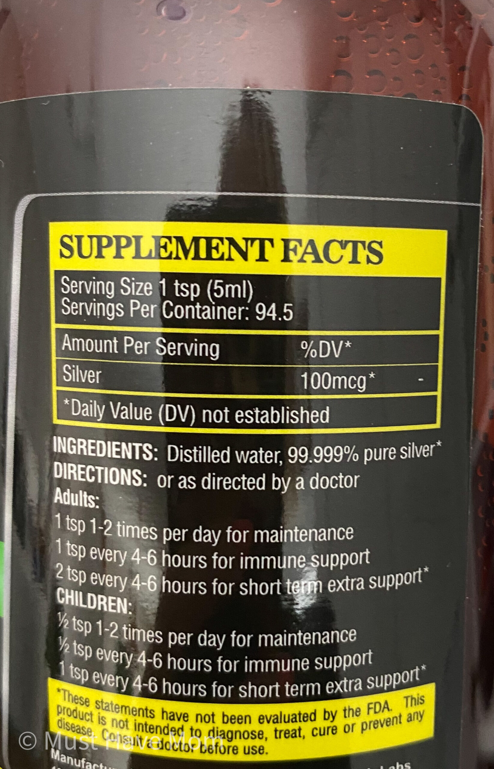 Colloidal Silver 16oz | Elevate Health Naturally - Image 2