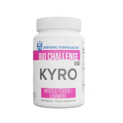 KYRO DesBio showing product, container, and label