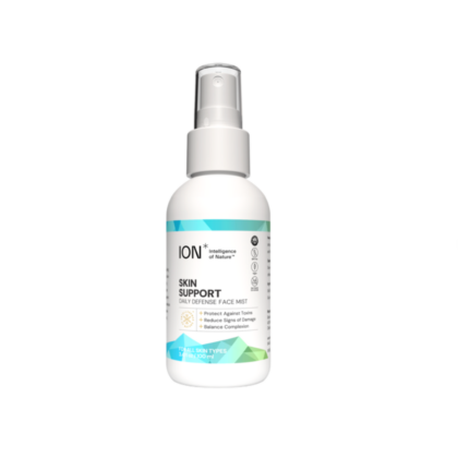 Ion skin support 3.4 fl oz in a spray bottle showing product label