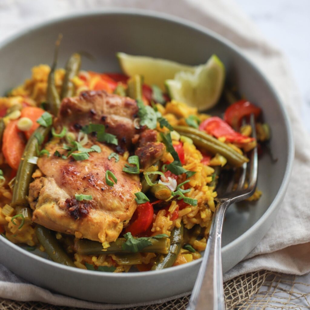 Thai chicken curry