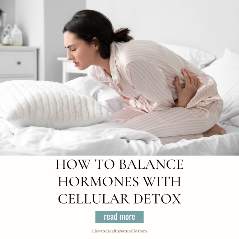 Balance Hormones With Cellular Detox