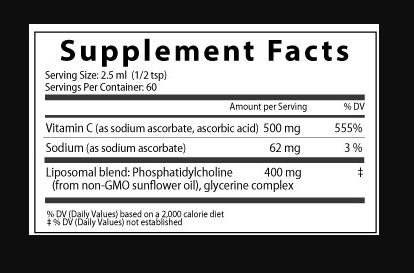Liposomal Vitamin C | DesBio - Image 2