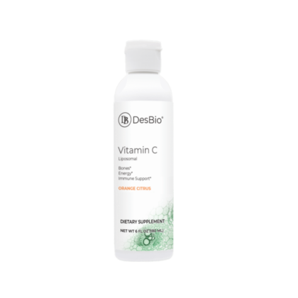 Liposomal Vitamin C in a 6oz bottle showing product label