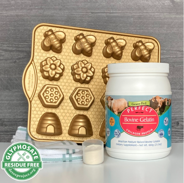 Perfect Bovine Gelatin - Collagen Protein Sourced Exclusively From Brazilian Pasture Raised (Grass Fed) Cows