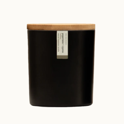 Peppermint + Cypress Beeswax Candle