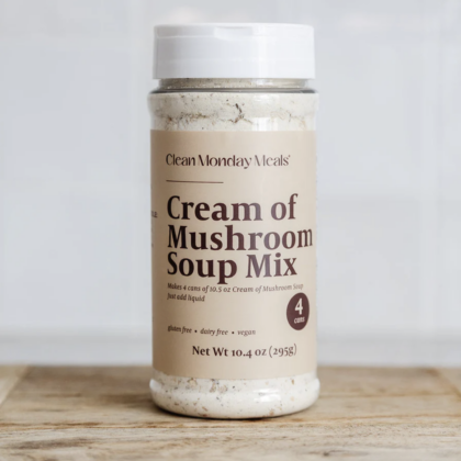 Cream of Mushroom Soup | Clean Monday Meals