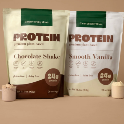 2 bags of protein powder