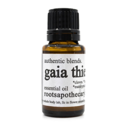 bottle of Gaia Thieves Essential Oil