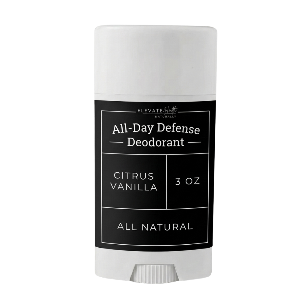 All Day Defense Deodorant Citrus Vanilla in a roll on stick