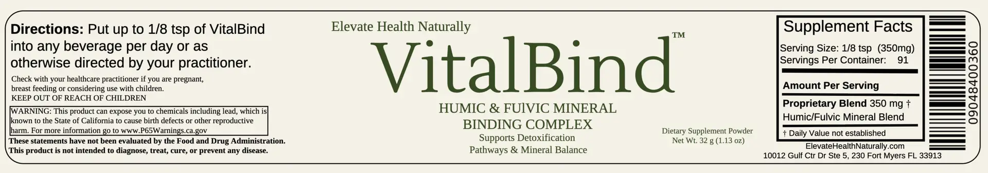 VitalBind™ – Humic + Fulvic Binder Complex - Image 2
