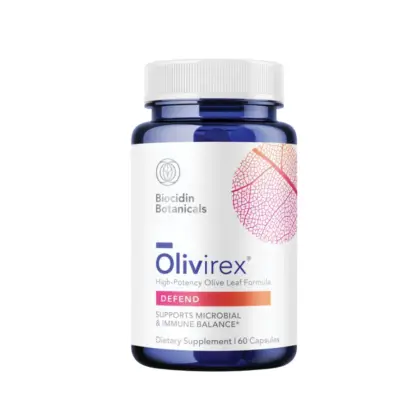 Olivirex product image showing bottle and product label